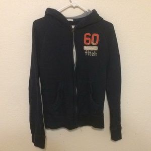 abercombie kids XL 60 Fitch navy jacket